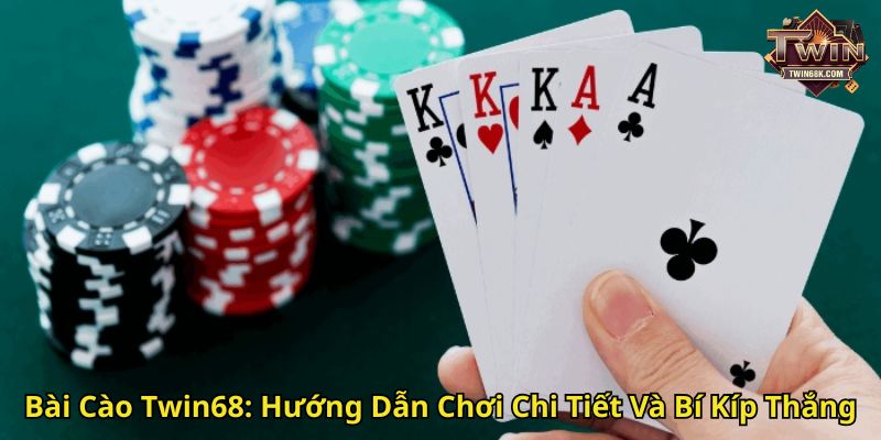 Bài Cào Twin68 Hướng Dẫn Chơi Chi Tiết Và Bí Kíp Thắng