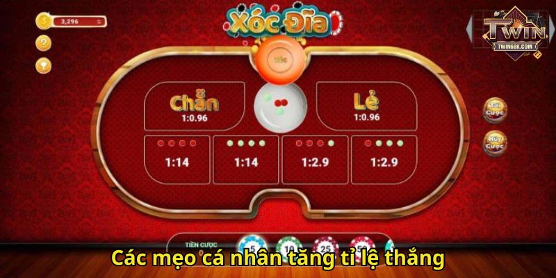 Các mẹo cá nhân tăng tỉ lệ thắng