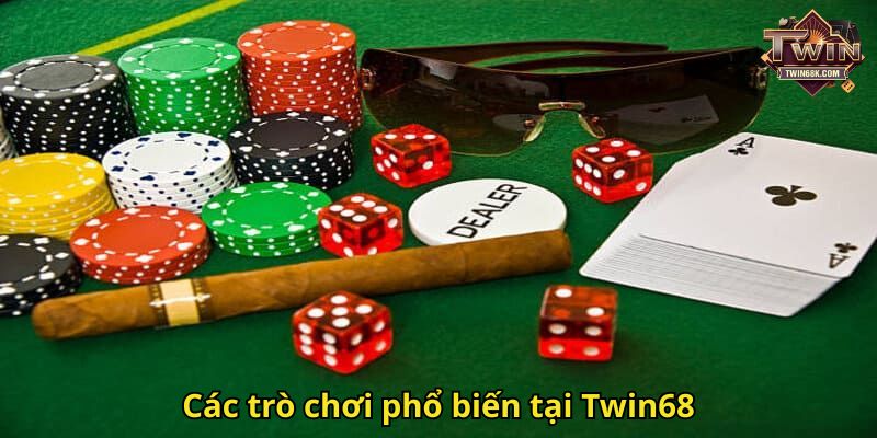 Các trò chơi phổ biến tại Twin68