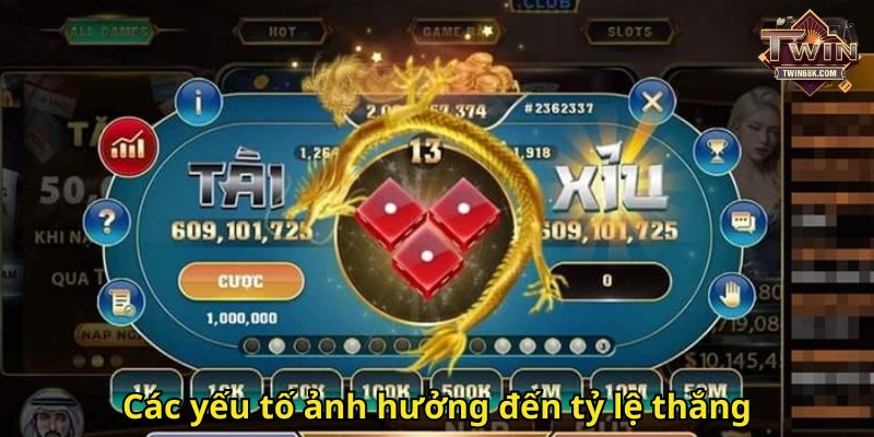Các yếu tố ảnh hưởng đến tỷ lệ thắng