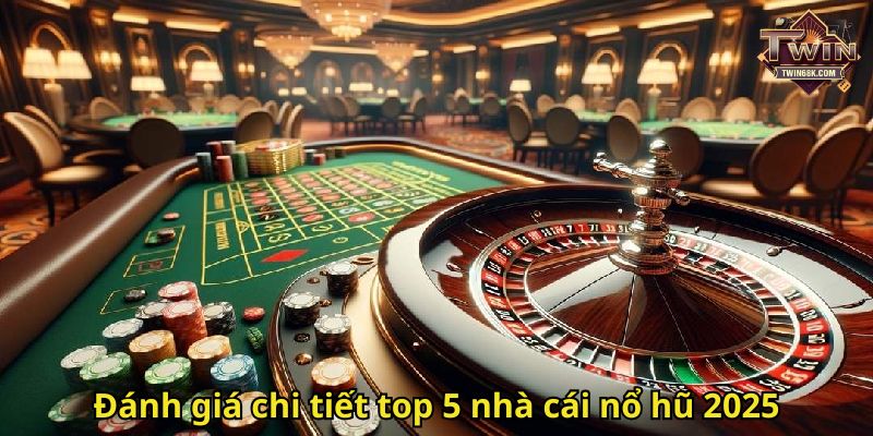 Đánh giá chi tiết top 5 nhà cái nổ hũ 2025