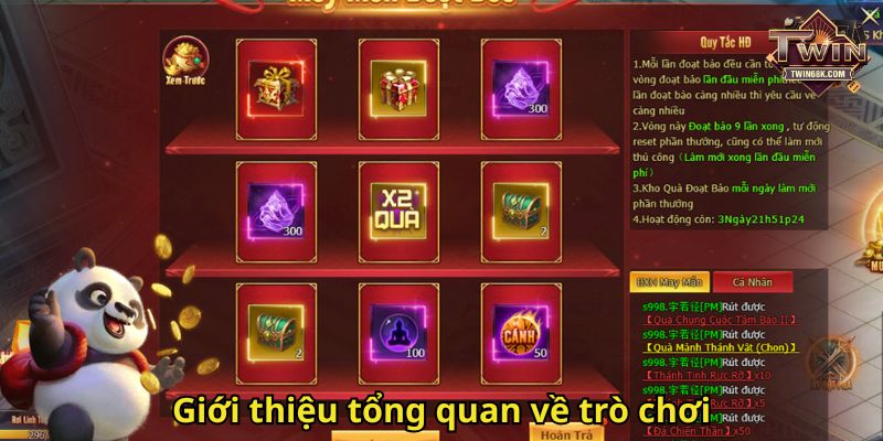 Giới thiệu tổng quan về trò chơi